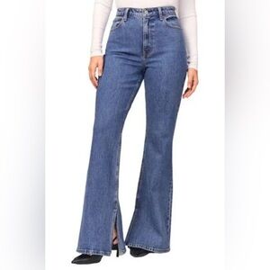 Abercrombie & Fitch Blue Flare Jeans